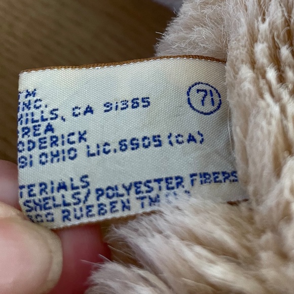 Vtg Applause Labrador Dog Plush Puppy Realistic Yellow Lab Stuffed Animal Korea - Picture 7 of 9